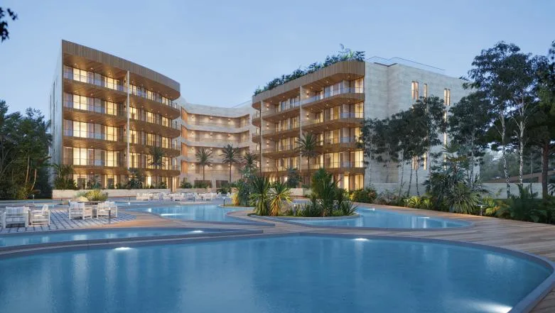 One-Bedroom Condo with Ocean View and Resort Amenities in Cancun