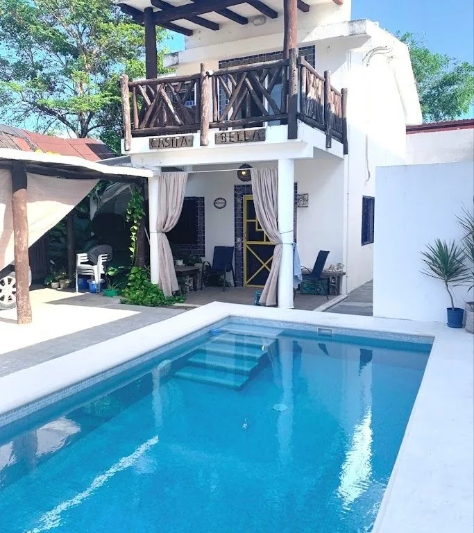 Private Villa with Two Standalone Houses and Pool in Puerto Morelos