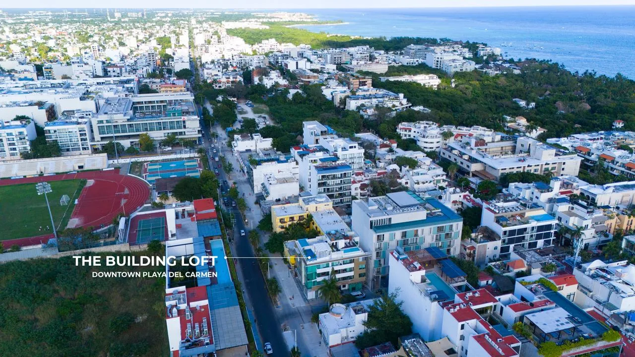 Loft-Style One-Bedroom Apartment with Private Jacuzzi Patio in Downtown Playa del Carmen