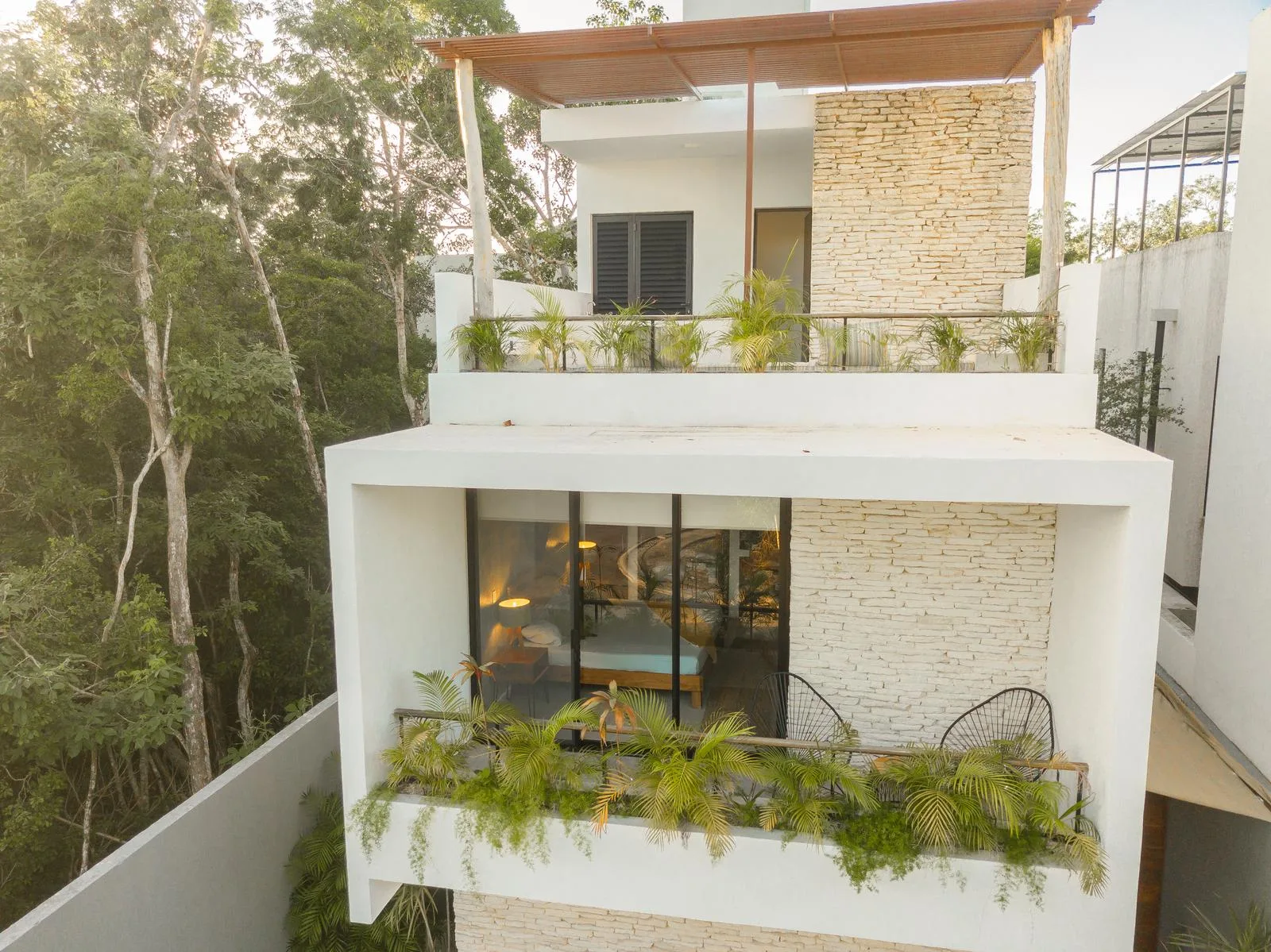 Three-Bedroom House with Private Pool and Rooftop in Riviera Tulum