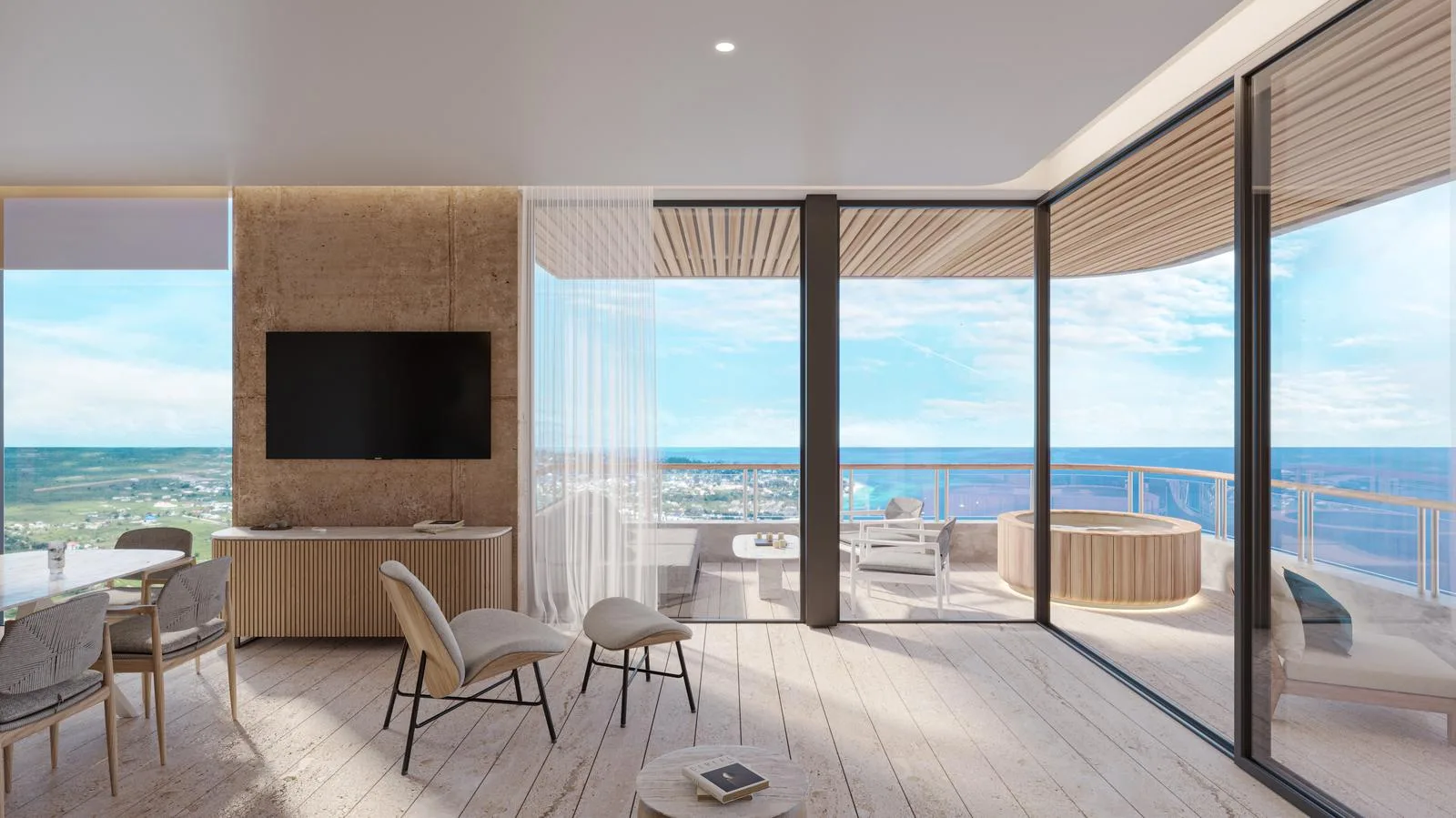 Seafront Condominium with 1-3 Bedrooms, Infinity Pool & Direct Beach Access in Puerto Morelos