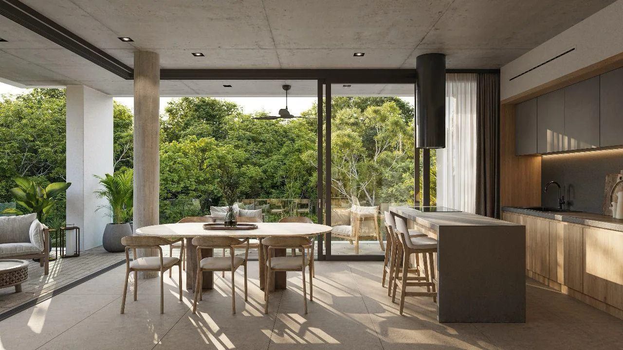 Residential Development in Playacar with Jungle Setting, Private Beach Access, and On-Site Golf Course