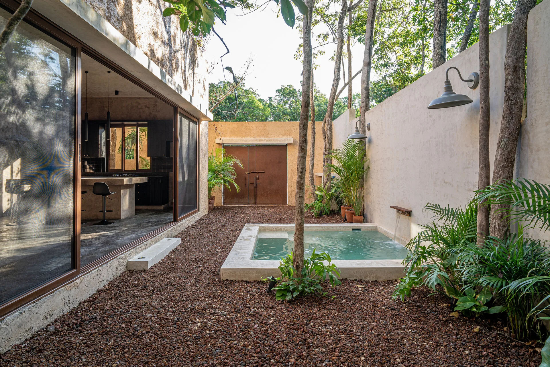 Single-Level 2-Bedroom Villa with Private Garden and Pool in Riviera Tulum