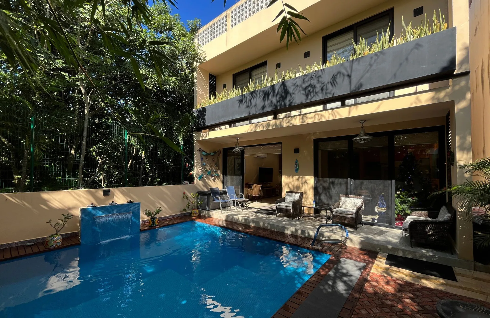 House with Private Rooftop and Pool in El Cielo, Playa del Carmen