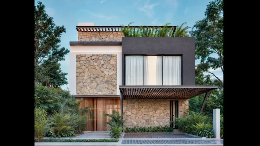 Luxury 4-Bedroom Home with Private Pool and Rooftop Terrace in Ciudad Mayakoba, Playa del Carmen