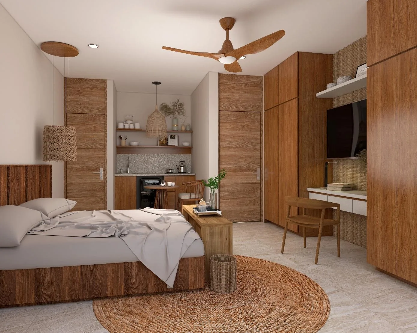 Luxury One-Bedroom Penthouse with Pool and Wellness Amenities in Tulum