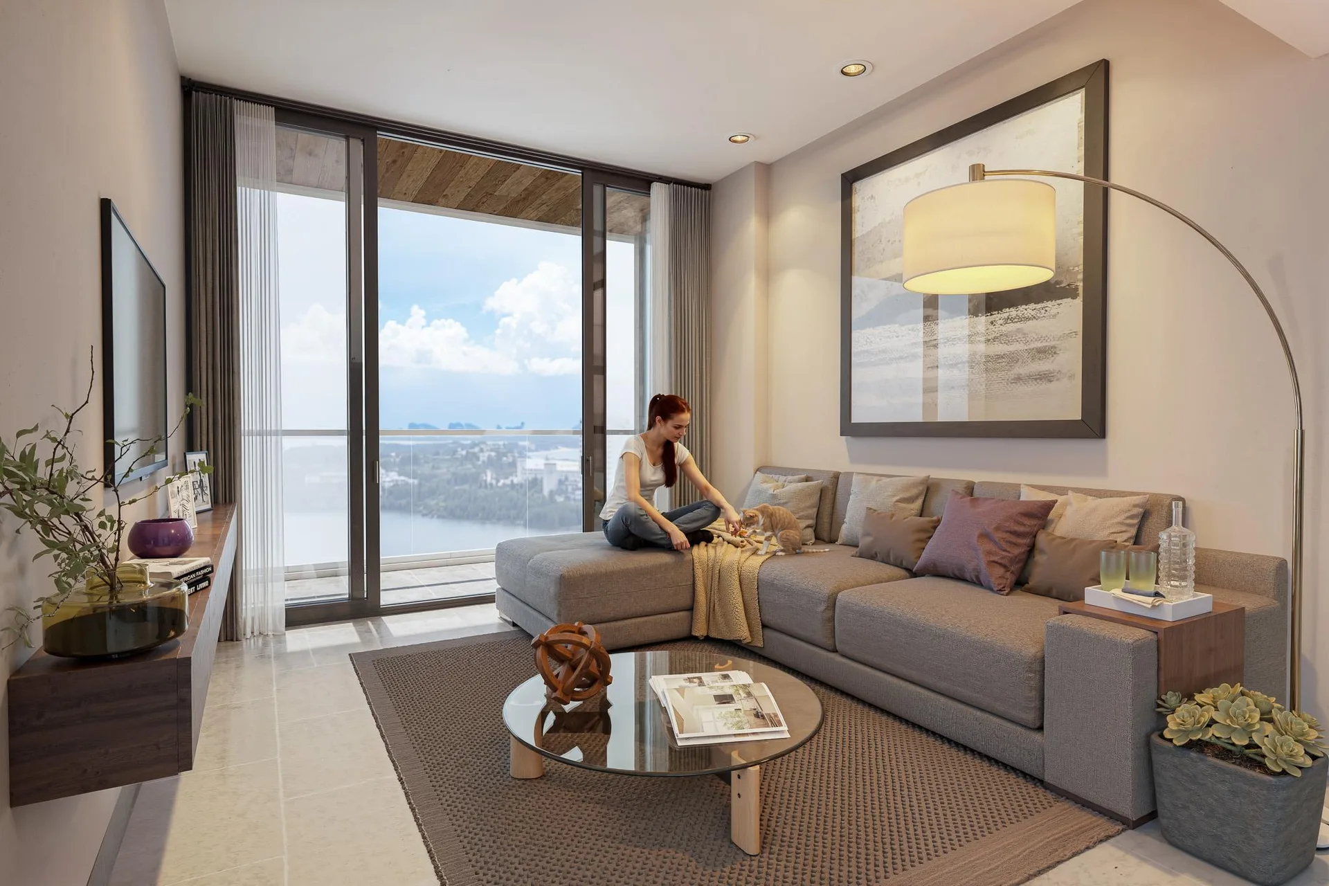 Two-Bedroom Residence with Dual Caribbean and Lagoon Views in Cancun's Hotel Zone