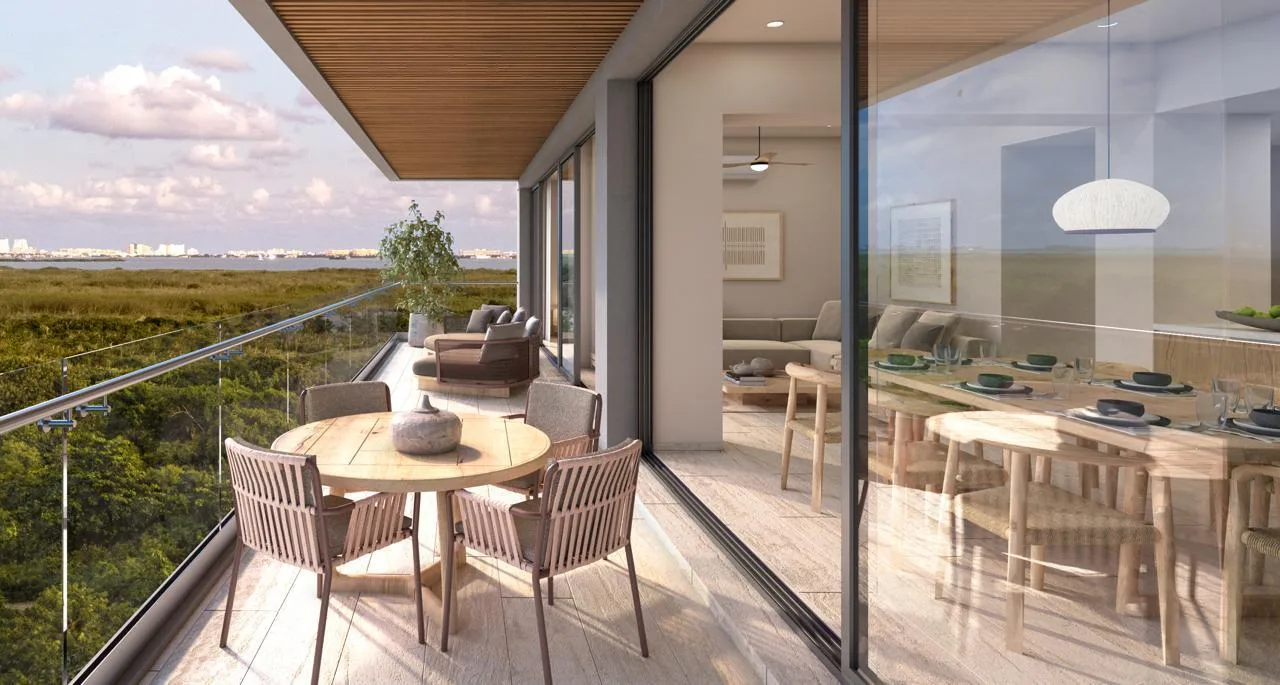 2-Bedroom Apartment in Cancun with Beach Proximity, Infinity Pools, and Paddle Court