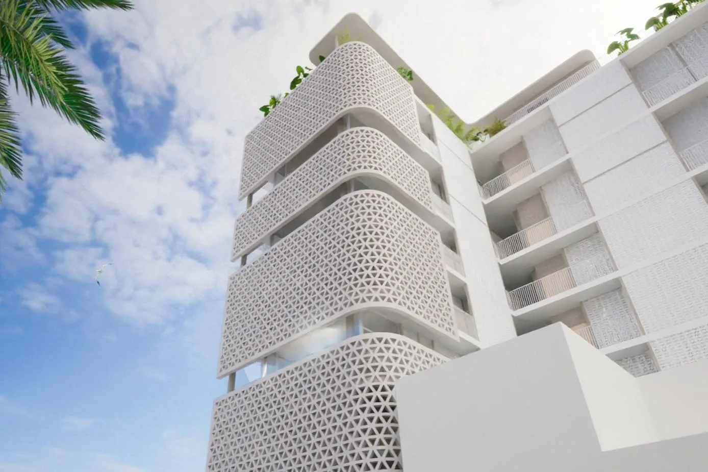 Net Zero One-Bedroom Apartment with Infinity Pool and Balcony in Playa del Carmen