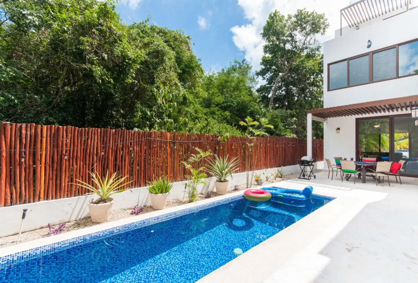 Luxury 3-Bedroom Villa with Heated Pool & Solar Panels in Tulum Country Club