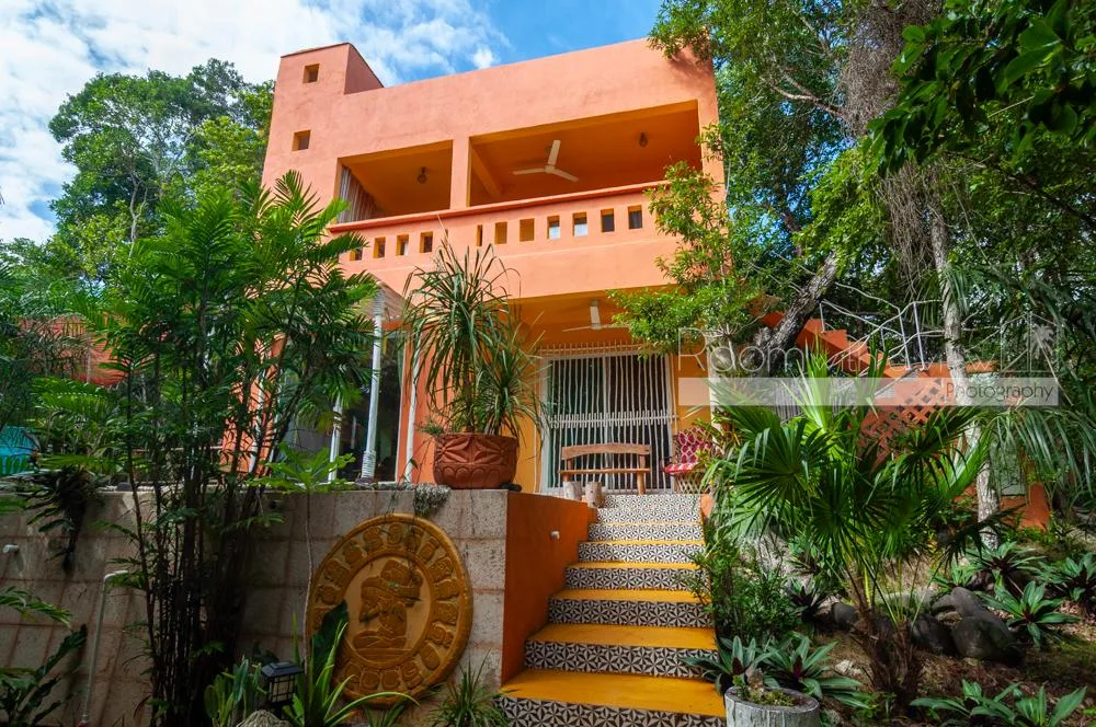 Standalone Jungle Duplex with Two Units and Private Pool in Chemuyil near Tulum