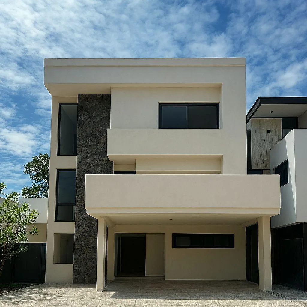 Contemporary 4-Bedroom Home with Private Pools in Senderos Norte de Mayakoba, Riviera Maya