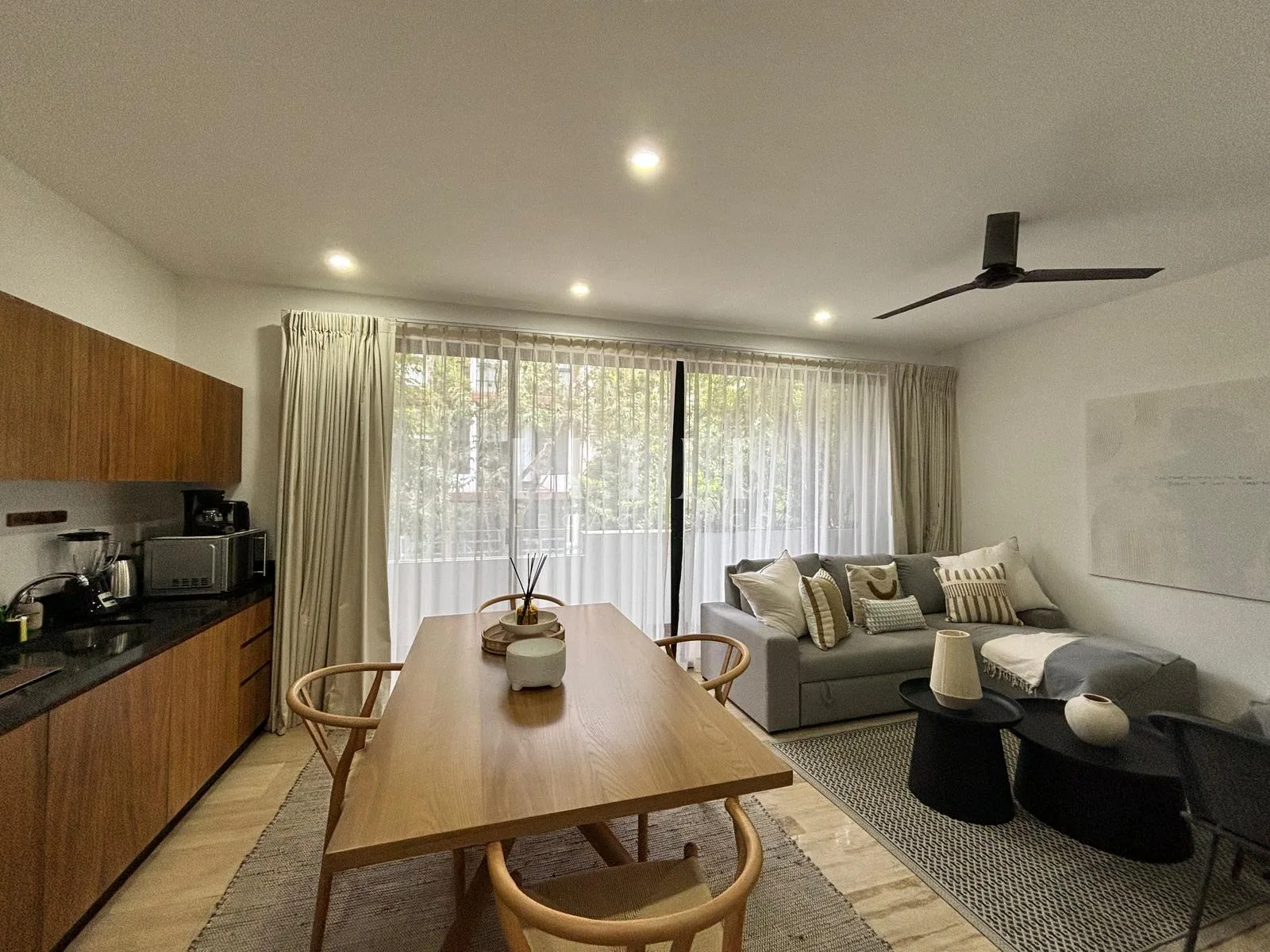 Modern One-Bedroom Residence in Aldea Zamá, Tulum with Rooftop and Jungle Proximity