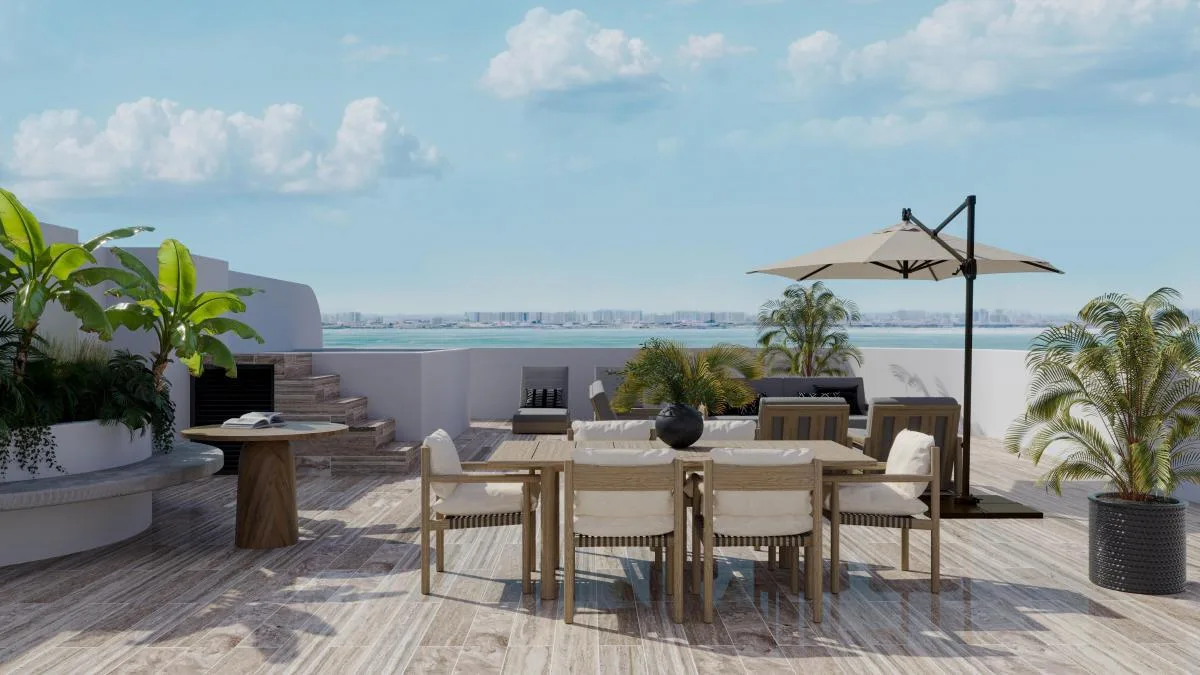 Luxury 2-Bedroom Apartment in Cancun with Comprehensive Amenities