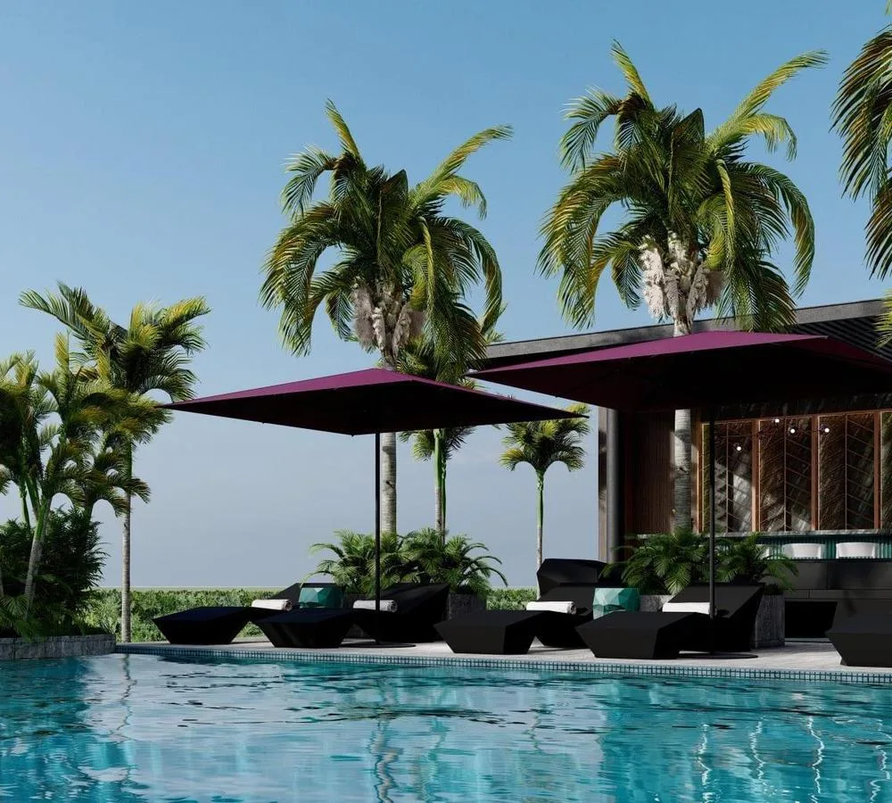 Contemporary Residential Building with Rooftop Coworking in Riviera Maya