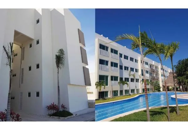 2-Bedroom Penthouse with Roof Garden and Semi-Olympic Pool in Playa del Carmen