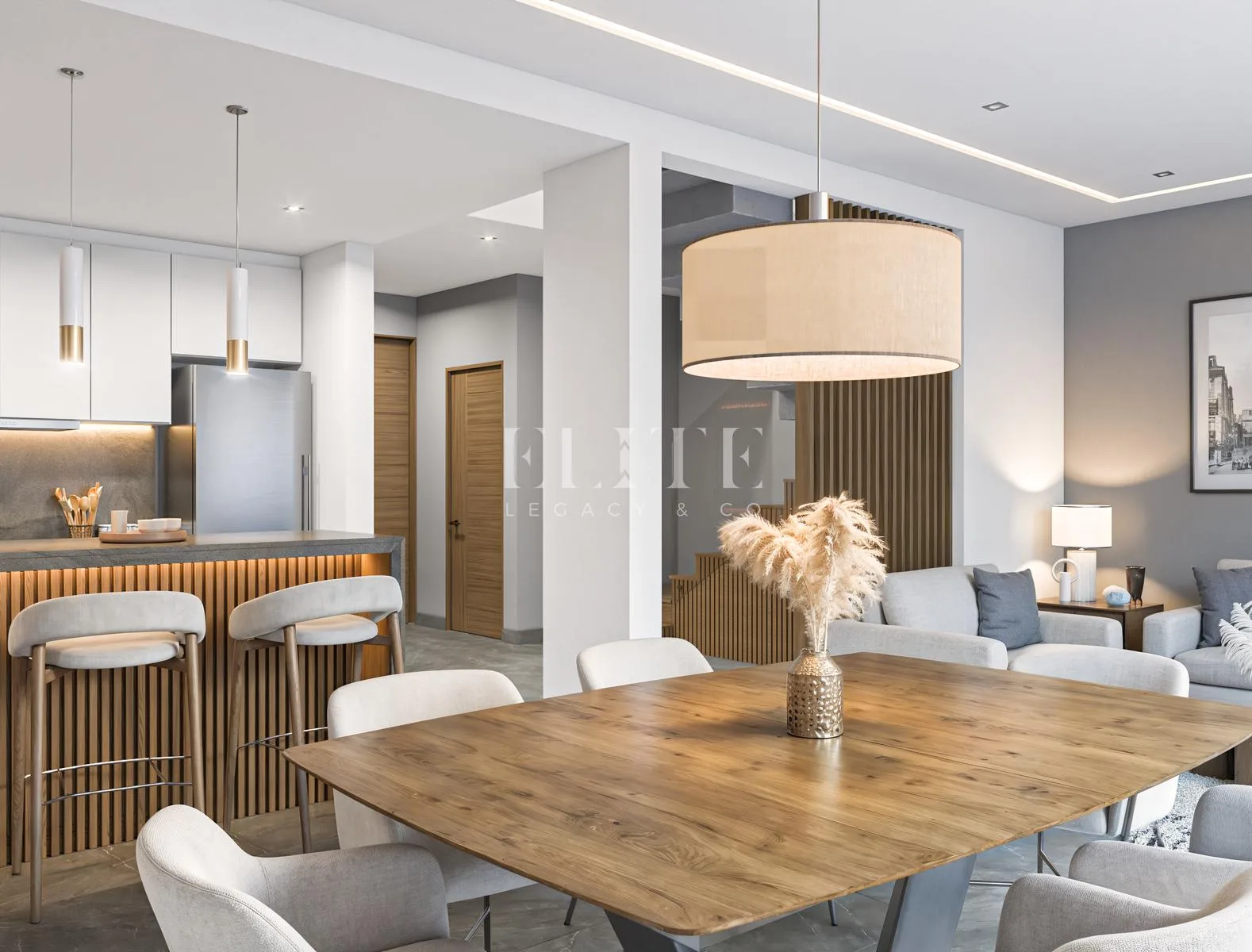 Modern Three-Level House with Private Pool in Aqua Residencial, Southern Cancún