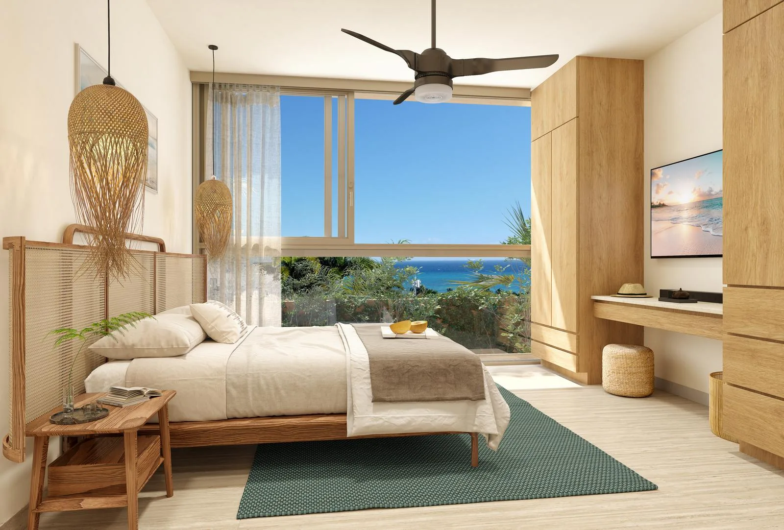 Luxury Apartment in Playa del Carmen Center with Infinite Pool and Sea View