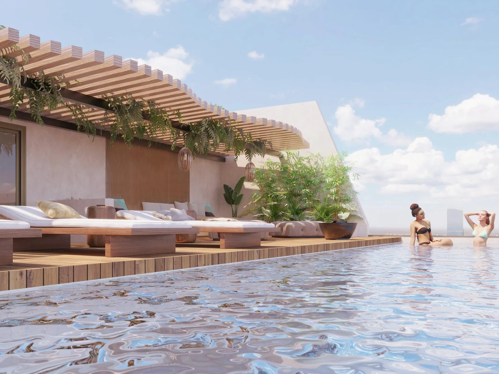 Exclusive 27-Unit Apartment Building with Beach Access and Rooftop Amenities in Playa del Carmen