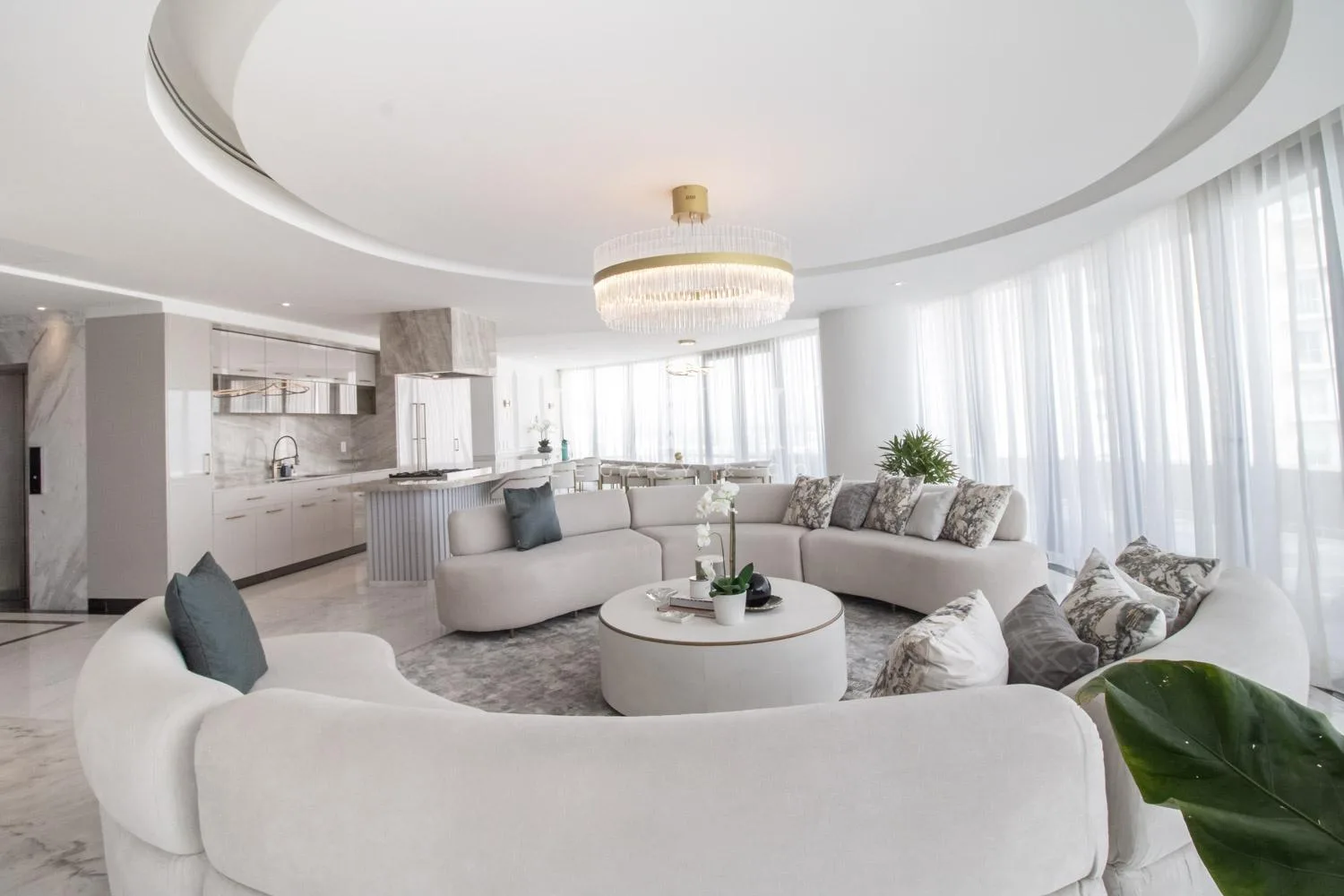 Three-Bedroom Luxury Apartment with Caribbean Views and Private Terrace in Shark Tower, Cancún Hotel Zone