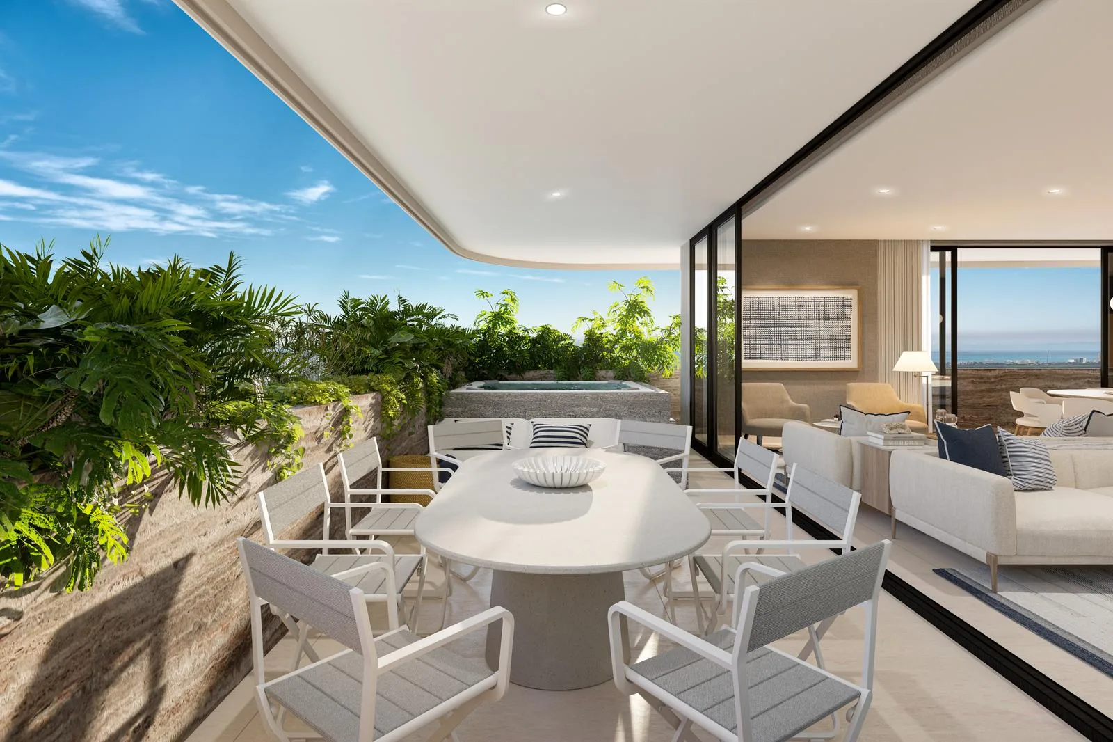 Contemporary 2-Bedroom Villa with Lagoon Views in Residential Community