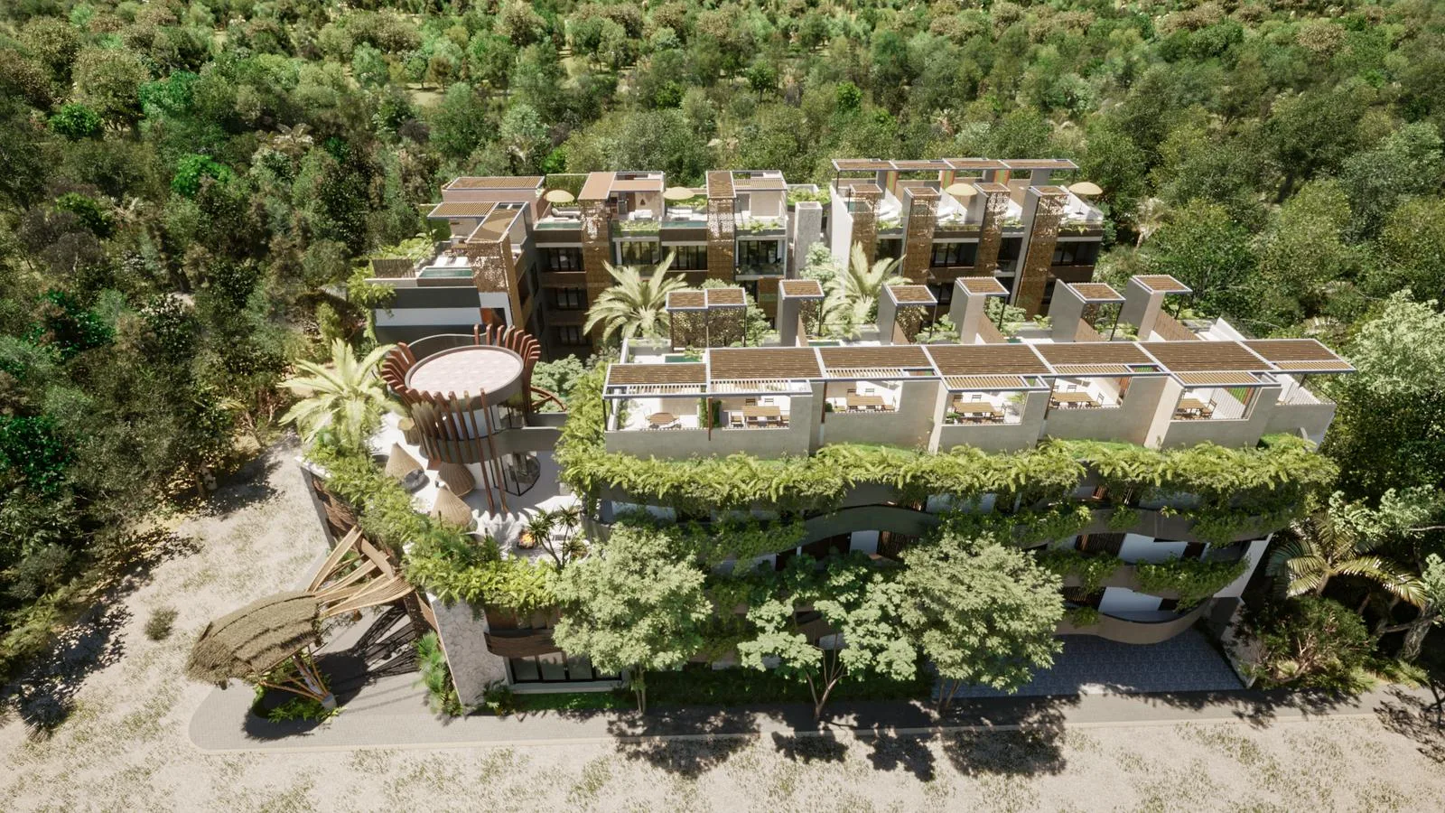 Luxury One-Bedroom Penthouse with Private Plunge Pool and Rooftop Terrace in Tulum