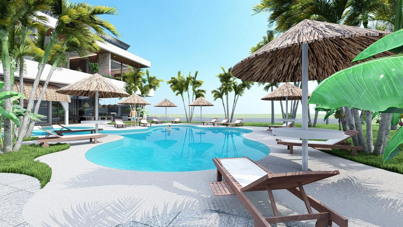 Luxury Bioclimatic Villa with Country Club Access in Cancún's Riviera Maya