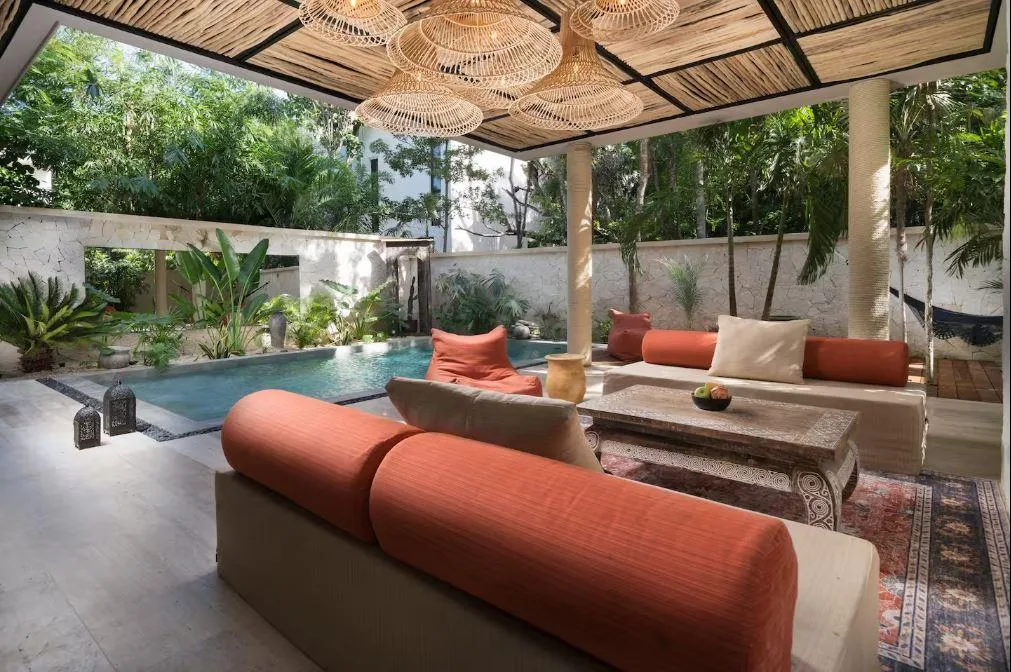 Moroccan-Style 4-Bedroom Villa with Private Pool in Aldea Zama, Tulum