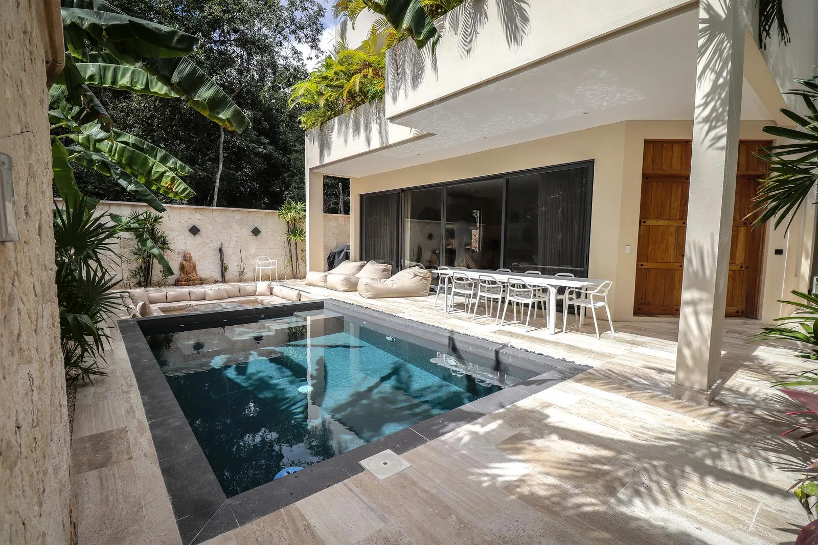 5-Bedroom Villa with Private Pool and Rooftop in La Privada, Aldea Zama – Tulum