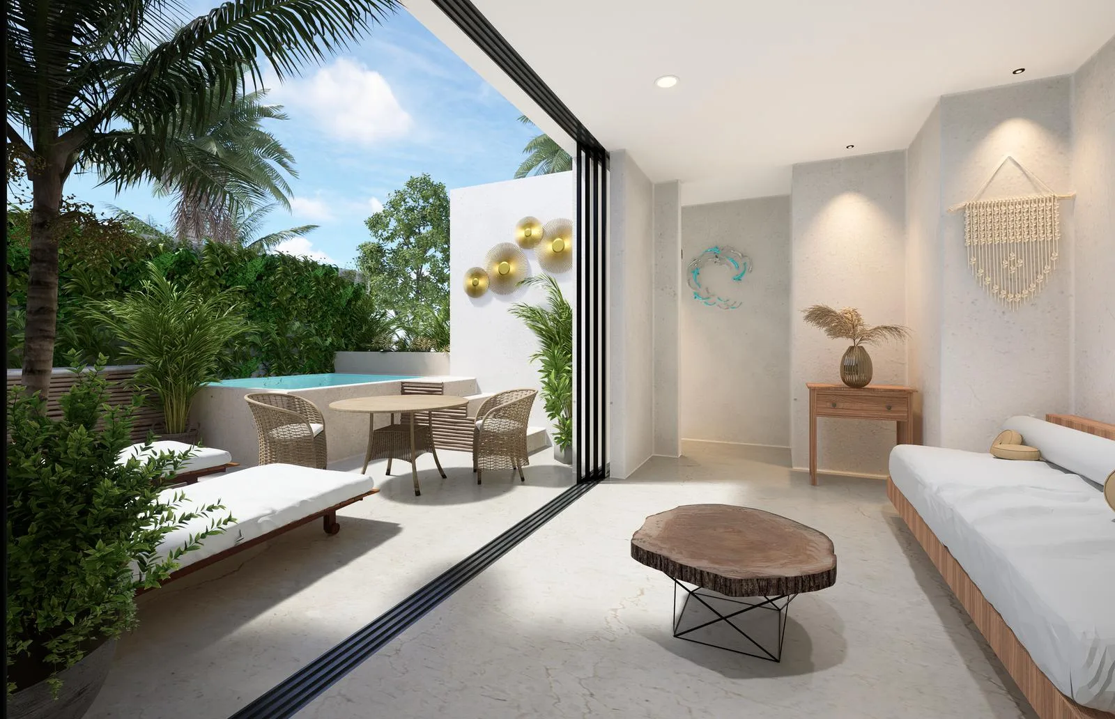 Private 14-Unit Residential Development with Rooftop Pool in Tulum's Jungle Setting