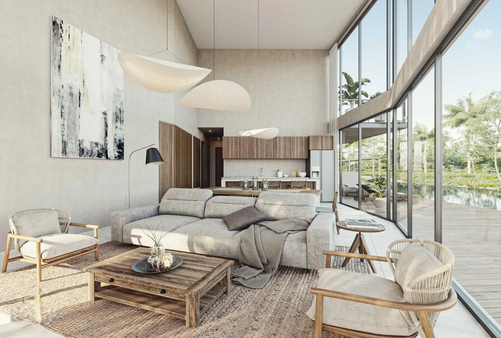 Ground-Floor 3-Bedroom Condo with Swim-Up Pool Access in Exclusive Sustainable Community