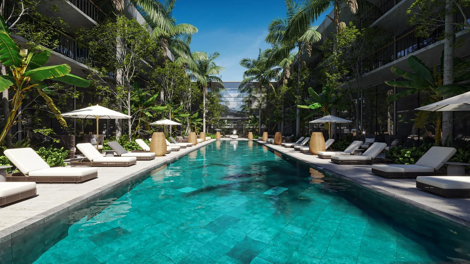 Playacar Residential Project with Golf Course Access and Comprehensive Amenities in Riviera Maya