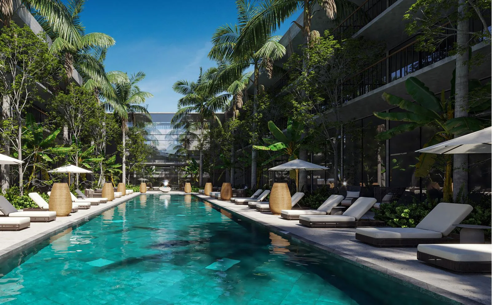 Residential Community in Playacar with Golf Course Access and Caribbean Views