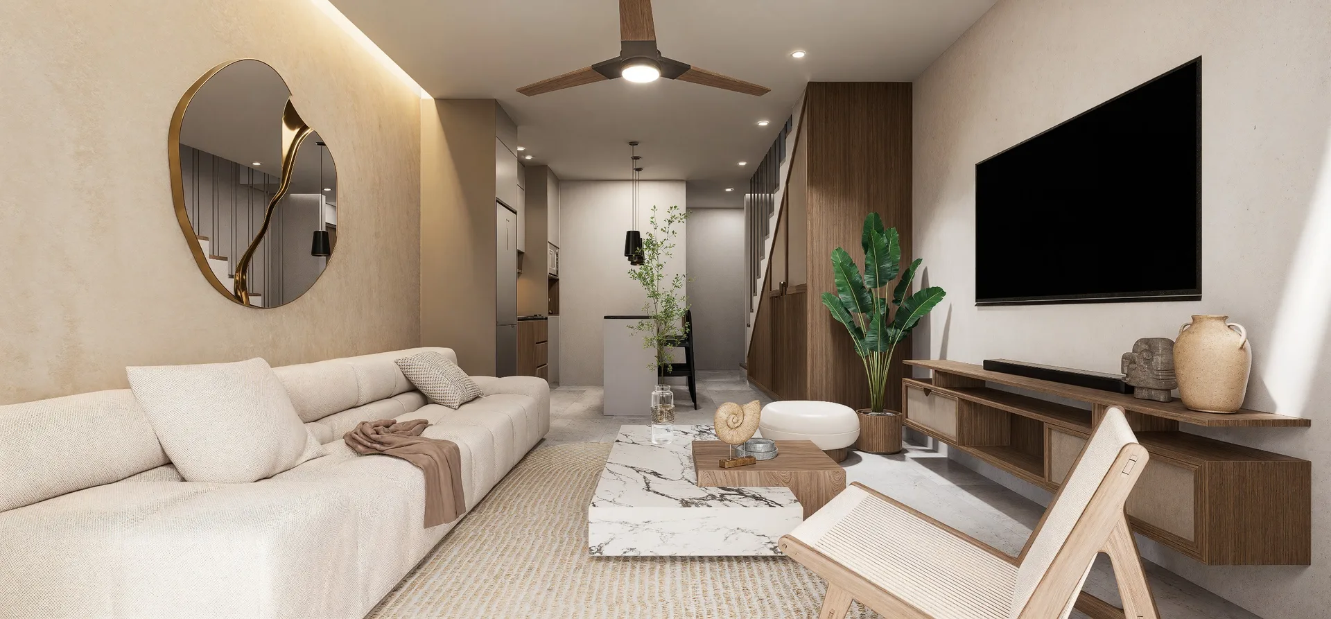 2-Bedroom Penthouse with Rooftop Pool in Colonia Gonzalo Guerrero, Playa del Carmen