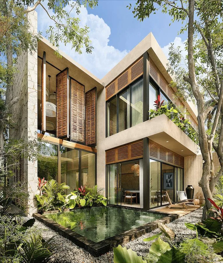 3-Bedroom Detached House with Private Pool and No HOA in Tulum