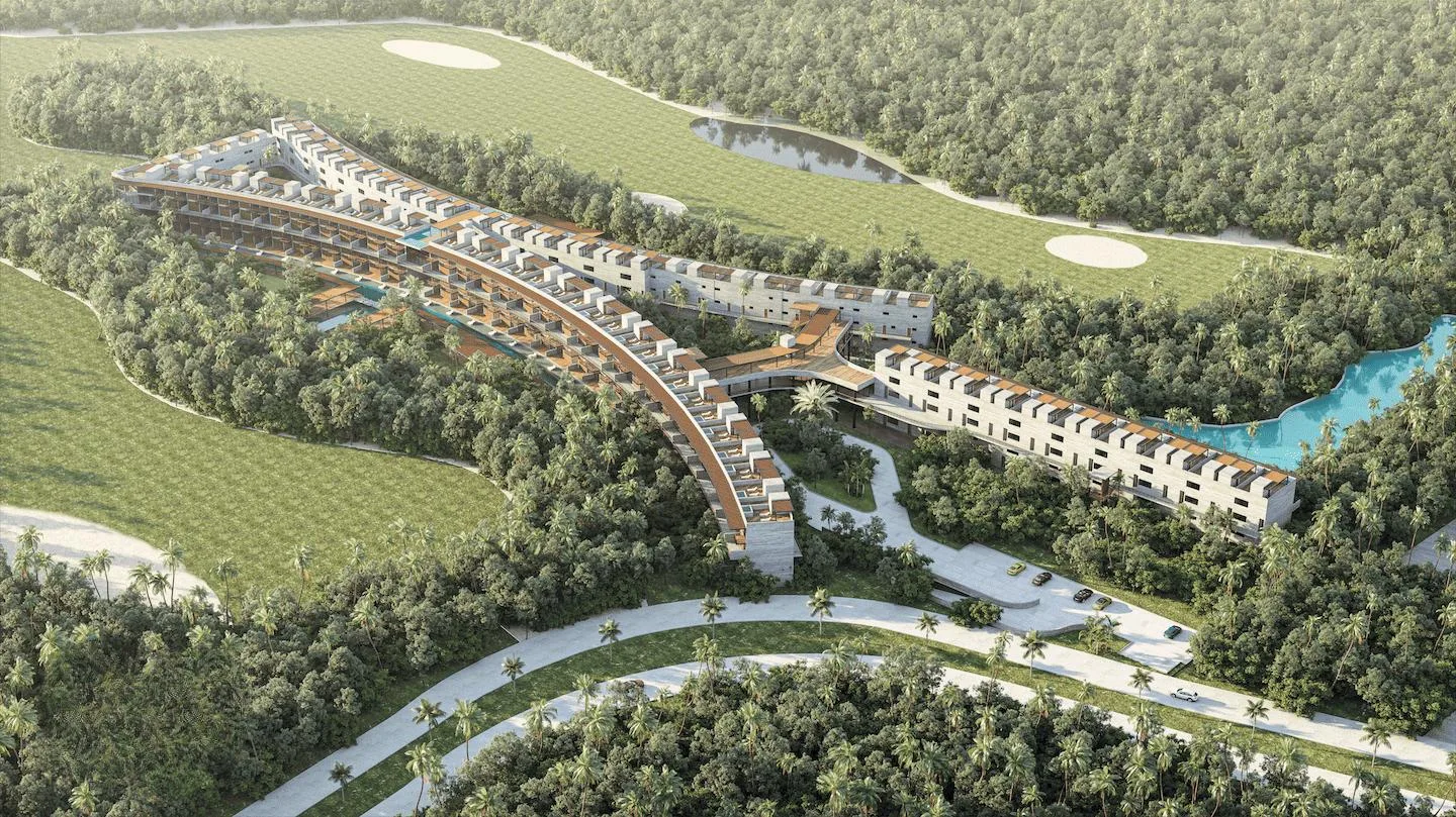 Luxury Residences with Golf Course Views and Beach Access in Riviera Maya