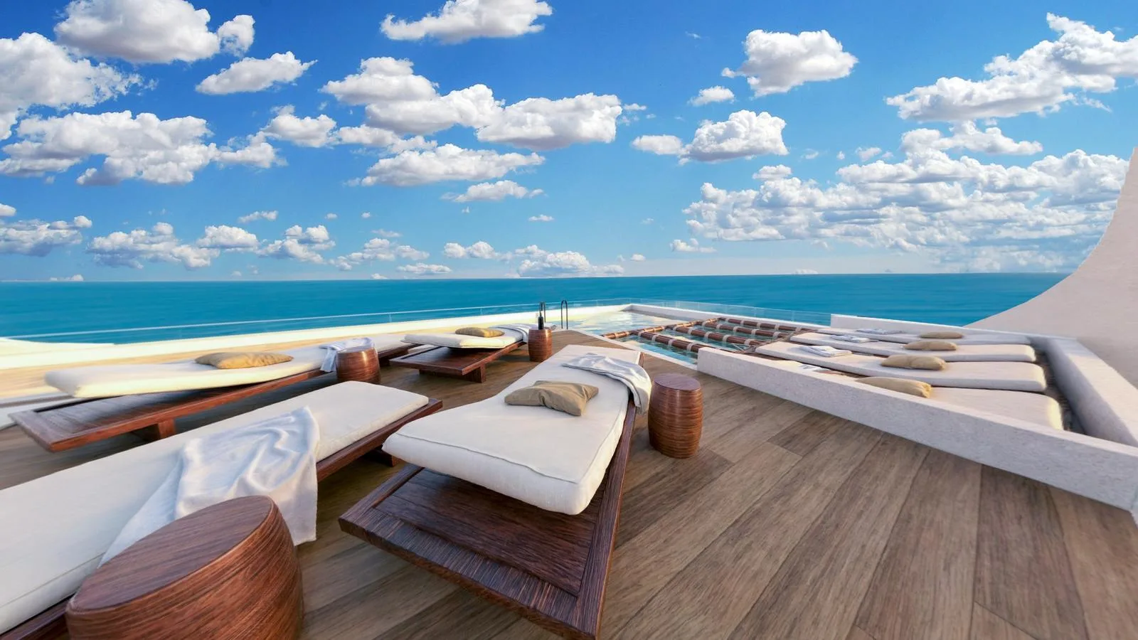 Ocean-View Mediterranean Condo with Private Rooftop on Riviera Maya's Fifth Avenue
