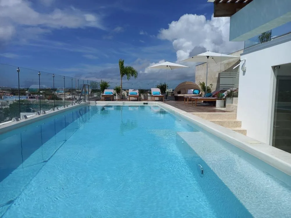 2-Bedroom Penthouse with Private Rooftop Pool in Downtown Playa del Carmen