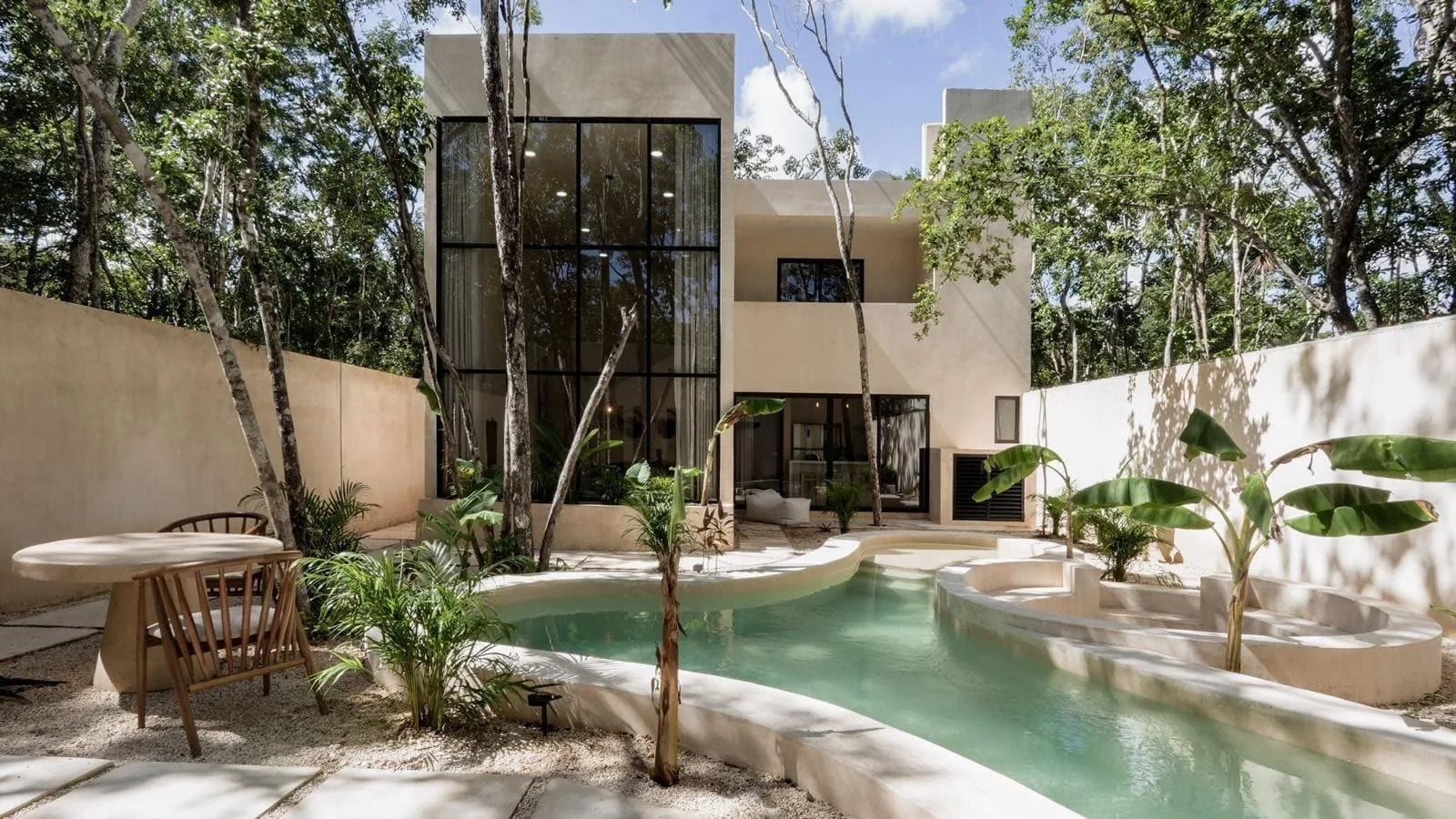 Luxury 4-Bedroom Eco-Friendly Home with Private Pool and Terraces in Tulum