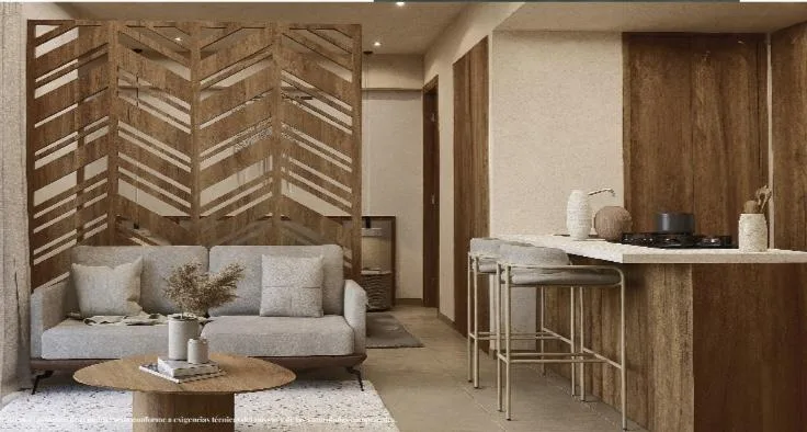 Modern 1-Bedroom Apartment on Avenida Colosio, Cancun with Balcony and Building Amenities