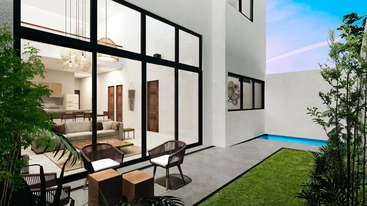 3-Bedroom House with Pool and Garden in Playa del Carmen, Near Playacar Beach