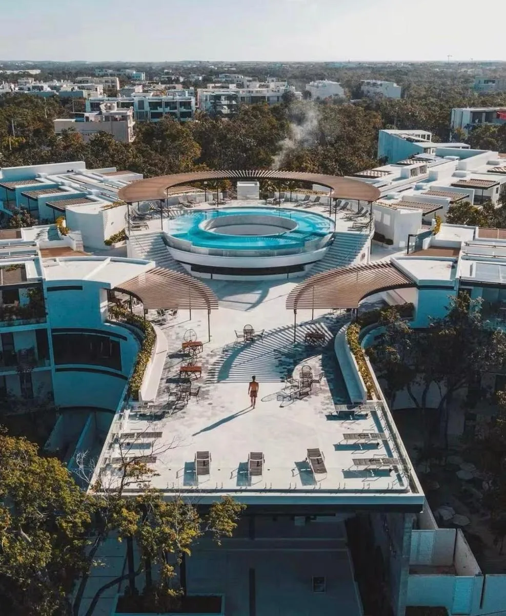 Furnished Studio in Veleta, Tulum with Pool, Gym, and Beach Proximity